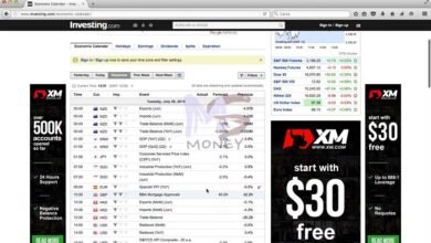 Use the Investing.com Economic Calendar