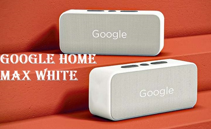 google home max white