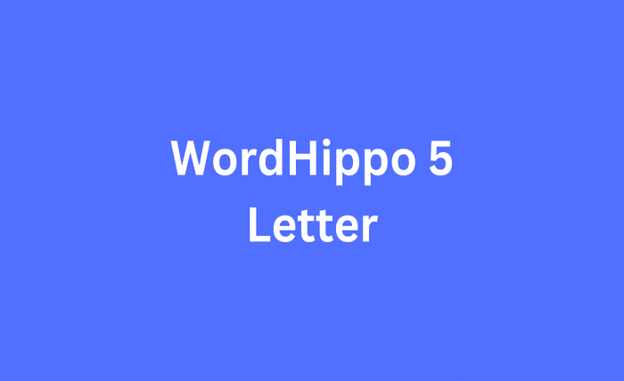 wordhippo 5 letters