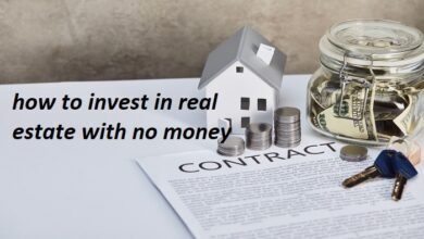 how to invest in real estate with no money