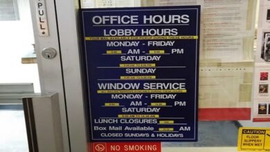post office hours